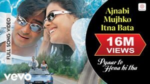 Ajnabi Mujhko Itna Bata Lyrics – अजनबी मुझको इतना बता – Udit Narayan