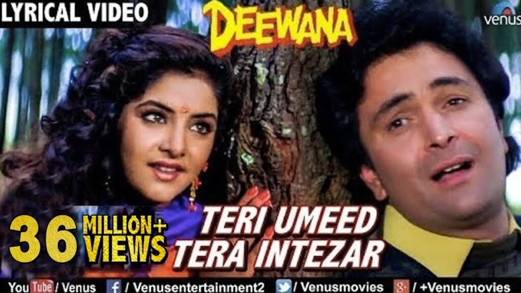 Teri Umeed Tera Intezar Lyrics – तेरी उम्मीद तेरा इंतज़ार – Deewana